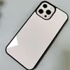 Coque de téléphone portable vierge par Sublimation, étui de styliste à transfert de chaleur pour iPhone 13 12 11 Pro max avec Inserts en aluminium