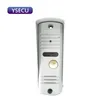 Video-Door-Telefone YSECU 7'WIRED White Monitor Türklingel Intercom Color LCD, eingebaute Stromversorgung, Entriegeln von Telefon