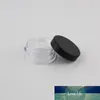 10g X 100 Empty Small Plastic Cosmetic Bottle Jars Container Transparent for Storage Clear Cream Tin Pot for Skin Cream Nail Art