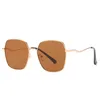 Small Square Metal Frame Sunglasses for Women Men Classic Vintage Retro Frame UV400 Protection 6 Colour Select HL9132