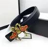 Cintura di design di lusso con fibbia a doppia lettera Moda classica di alta qualità Cinture da donna in vera pelle Cintura da uomo con lettera Aggiungi scatola originale G001