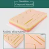 Kit di addestramento per suture cutanee Pad Kit di addestramento per suture Pad Trauma Accessori per pratica e utilizzo1185u