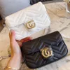 2022 Factory Wholesale New family Marmont Super Mini love Marmon small wavy double messenger chain women's bag to one 1F89