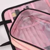NXY Kosmetiktaschen Multifunktionale Wasserdichte Damenfarbe Matching 2 in 1 Wasche Polyester Tragbare Lagerung 220303