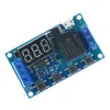 6-30V Relay Module Time Delay Relay Module Trigger OFF/ON Switch Timing Cycle 999 Minutes Circuit Switch