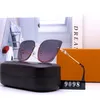 男性と女性のための5色のファッションサングラス豪華なデザイン猫の目の高品質HD偏光レンズ屋外太陽Glasse2794944
