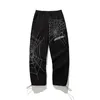 UN -CLEDONJM Spider Embroidery Baggy Harem Pants Streetwear Men Men Summer Hip Hop Casual broek Mode mannelijke broek ED933 201110