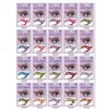 Crazy Temporary Tattoo Stickers Girls Party Instant Eye Shadow Sticker Colourful Eye Rock Tools 12pairs/lot Papel Adhesivo Para Tatuajes