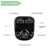 X8 Transmissor FM Aux Modulador Bluetooth Handsfree Car Kit Car o MP3 Player com 3.1A Carga Rápida Dual USB Carregador de Carro Accessorie1171508
