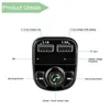 X8 FM Transmitter Aux Modulator Bluetooth Handsfree Car Kit Audio MP3 Player مع 3.1A Charge Charge Dual USB Car Chargerie