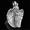 Chains Fashion Jesus Angel Wing Necklace Unisex Anniversary Banquet Accessories Special Jewelry Pendant Gift Whole18884786