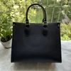 Designer Onthego Tote Bag Luxury Brand Handväskor präglade empreinte mode axel läder pm mm gm svarta väskor louise handväska vutton crossbody viuton väska