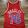 Custom #76 Shawn Bradley Basketball Jersey Men's All Ed Any rozmiar 2xs-3xl 4xl 5xl Nazwa lub numer najwyższej jakości