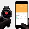Новые умные часы полный круг бизнес-спортивный Touch мужской здоровья непрерывного мониторинга смарт-браслет сердечного ритма