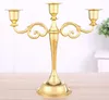 Candle Holder Candelabra Centerpiece na ślub Świeckodaszek 3-ramię stojak na świecę ślubne Candelabra Candle Stick