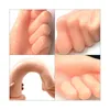 Super Huge Simulation Fist Dildo Hand Touch Gspot Anal Plug Vaginal Masturbation TPE Suction Cup Sex Toys for Unisex Couple Gay 220520