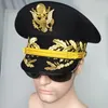 Luxury Yacht Captain Costume Party Meeting Cosplay Show Standard European Navy Admiral Colonel Uniform Captain Sea Collection Clot285t