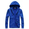 Neue einfache Herren Zip Up Hoody Jacket Sweatshirt Kapuze Zipper männliche Oberbekleidung Schwarzer grauer Boutique 201138575304