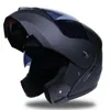 DSstyles équipement de cyclisme en plein air unisexe Double lentille casque d'équitation Flip Up Racing casque modulaire double lentille moto1