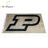 NCAA Purdue Boilermakers Vlag 3*5ft (90cm * 150cm) Polyester vlag Banner decoratie vliegende huis tuin vlag Feestelijke geschenken