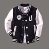 214T Baby Boy Clothes Boys Jacket Leather Spring Letter Boys Outwear For Children Kids Coats For Boys Baseball Sweatershirt LJ2018258515