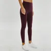 Calça de ioga feminina de tecido de lycra cor sólida 25 pol. cintura alta para treino feminino roupas de ginástica roupas de academia amazon tiktok leggings com bolsos