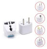 Carregador de parede universal Adaptador de viagem Au US UE para UK Power Socket Plug Adaptadores Conversor 3 Pin CA Power Connector