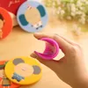 Cartoon Cute Romania Animali Isolamento in silicone Tappetino antiscivolo Sottobicchieri Tazza Tovaglietta Base Accessori per la cucina Decorazione della tavola di casa 9cm