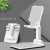 Universal Portable Telefone Ajustável Tablet Desktop Stand Dobrável Secretária Suporte Mount Cradle para iPhone Huawei Samsung