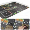 Teaching Baby Play Mat Waterproof Foldable Climb Route Map City Town Crawling Pad Kids Rug Parking Lot Children Road Toy Carpet LJ200911