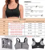 Sexywg Yoga Women Zipper Zipper push Up Sports Bras ytern stock -intemporte -reshabolest Fitnes