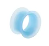 Tunnels Jewelry Multi Body Gauges Ear Ear Size 3-25mm Soft Stretchers Sile 100pcs Colors From Plugs