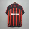 11 12 레트로 셔츠 홈 93 94 95 96 97 Gullit SOCCER JERSEY 02 03 04 05 Maldini Van Basten 축구 KAKA Inzaghi 06 07 2009 PIRLO SHEVCHENKO BAGGIO Ac Milans Ibrahimovic 11