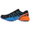 Nieuwste Speed ​​Cross 4 CS Outdoor Heren Running Schoenen SpeedCross 4 Jogging Runner IV Trainers Mannen Sport Sneakers Scarpe Zapatos 36-46