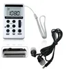 1pc Portable DC 5V Mini Pocket Two Band Radio FM/AM Digital Receiver With Earphone USB Cable