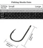 新しい高炭素鋼の春のフックの有刺しの回転鯉治治具の穴がある穴が付いている釣りのフック