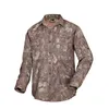 Utomhusjakt Fotograferingskjorta Battle Dress Uniform Tactical Camo Bdu Army Combat Kläder Quick Dry Camouflage Shirt NO05-139