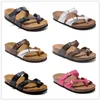 Mayari Gizeh Arizona Florida Summer Cork Chinelo masculino feminino Chinelos Sandálias de praia com estampa de arranhões de cores misturadas unissex Casual Slides Shoes