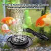 Impermeabile rium Volcano Ornament Kit con Air Stone Gorgogliatore Fish Tank Decorazioni Pompa di ossigeno Drive Toy Y200917