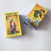 Tebrik Kartları Knight Rider Tarot Smith Kart Tam İngilizce ve İspanya Versiyon Partisi Aile Eğlence Kurulu Oyunu 78 SET6950312