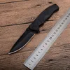 1 Stück KS 1338WM unterstütztes offenes Flipper-Klappmesser, 8Cr13 schwarze Klinge, schwarzer G10-Griff, EDC-Taschenmesser