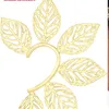 Aiyanishi Bold Design Ohrringe Frauen Hallow Baum Blätter Ohrringe Einzelne Clip Ohrring Heißer Verkauf Zubehör
