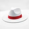 Fedora Hoeden Vrouwen Effen Lint Band Formele Jurk Bruiloft Kerk Jazz Caps Gevilte Lente Mannen Hoeden Sombrero De Mujer21587386571506