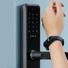 Aqara N200 Smart Door Lock 3D Mot de passe d'empreinte digitale NFC Déverrouillage Classe C Lock mécanique avec support de sonnette Mijia Apple Homekit 208736975