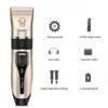 Professional Pet Dog Broter Trimmer Clipper Animal Elétrico Grooming Clippers Cat Paw Garra Nail Cortador Máquina Shaver USB Recarregável