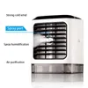 Home Mini Air Complementer Portable Air Cooler 7 ألوان LED