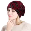 Новые повседневные Шапочки для женщин Мода Вязаная Cap Hat Осень Весна Теплый Skullies Caps мягкий хлопок Шляпы женские Bonnet