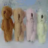 100 pcs/lot H = 4.5 cm Mini peluche articulée ours en peluche poupée jouets en peluche cadeau, bricolage créatif accessoires de bijoux faits à la main