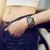 Custodie per smartwatch rigide opache con proteggi schermo in VETRO per iwatch serie 7 6/5/4/3/2/1 copertura completa 38 40 42 44mm 45mm 41mm custodia per orologi
