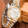 Montre de Luxe męskie zegarki 41 mm Automatyczny ruch pełny zegarki ze stali nierdzewnej 2813 Mechaniczne zegarek na rękę Wodoodporną fabrykę Luminous U1